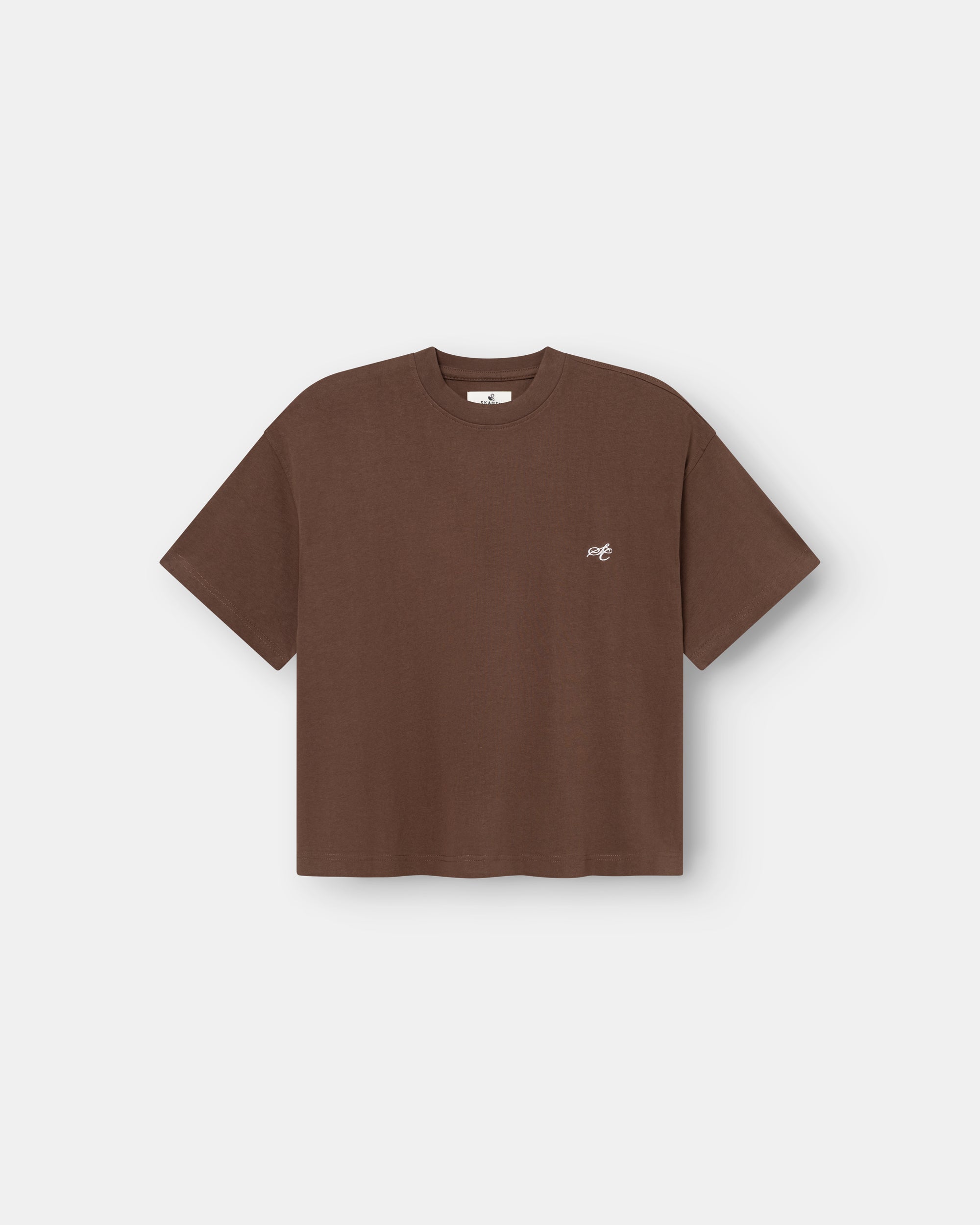 SC Logo T-shirt Brown